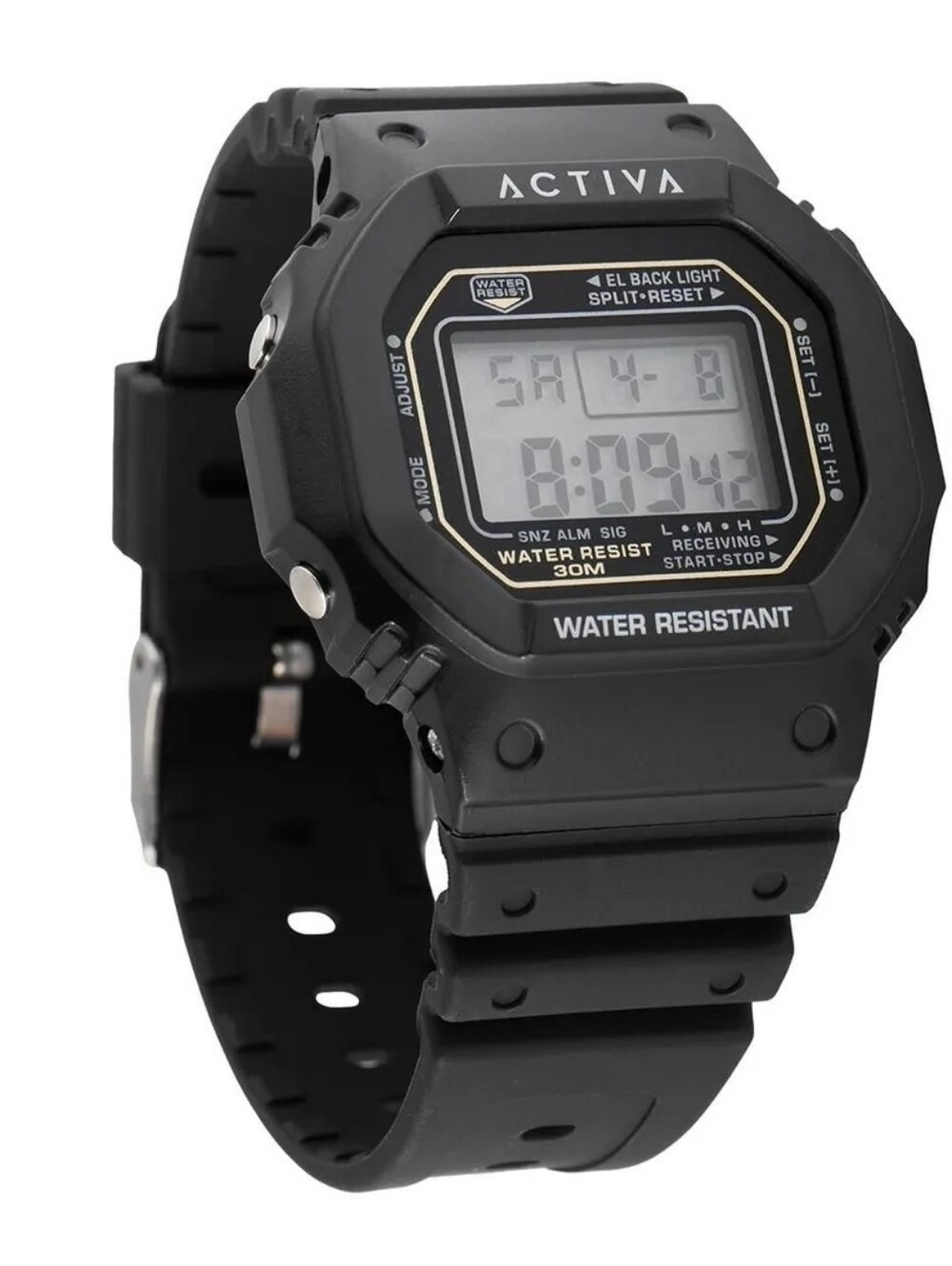 NWT Activa Retro X Invicta Men's Digital Watch - 44.5mm. Black ACW424-002 Unisex